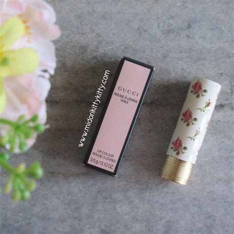 gucci the painted veil dupe|Review: Gucci Rouge à Lèvres Voile Sheer Lipstick in ‘201 The Painted Veil’.